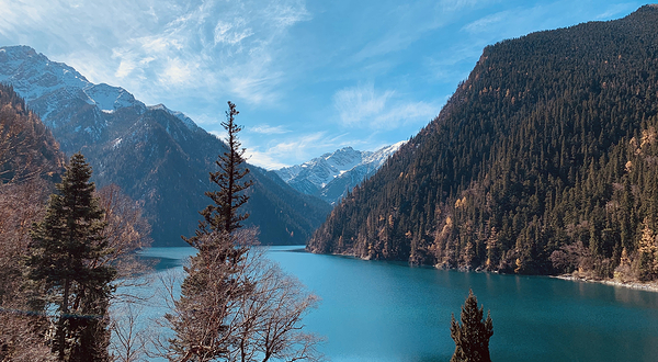 九寨沟爱情海景区