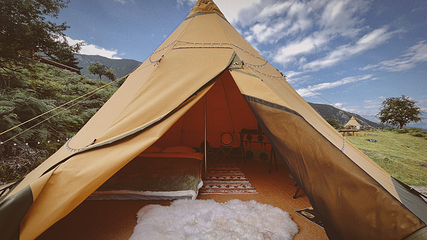 轻和CAMPING·帐篷露营地(哈巴雪山店)第 8 张图片