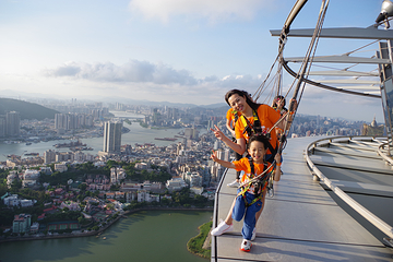 澳门旅游塔空中漫步第 1 张图片