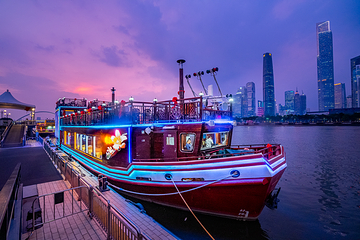 珠江夜游广州塔码头第 9 张图片