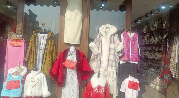 古镇汉服旗袍摄影