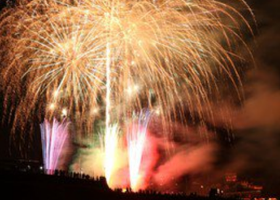 大洲川祭烟花大会