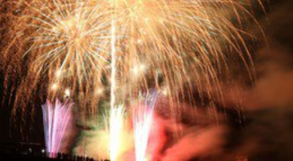 大洲川祭烟花大会