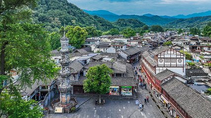 街子古镇第 9 张图片