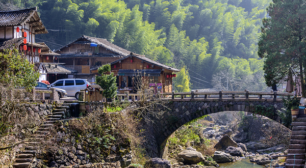 黄南林坑古村落