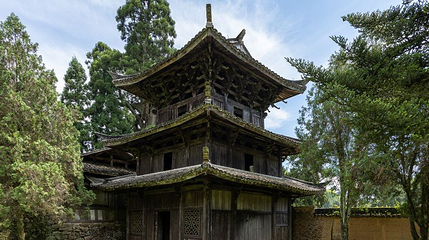 云中大漈-时思寺第 1 张图片