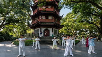 衢州古城文化旅游区-府山公园