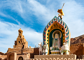 吐鲁番火焰山大景区