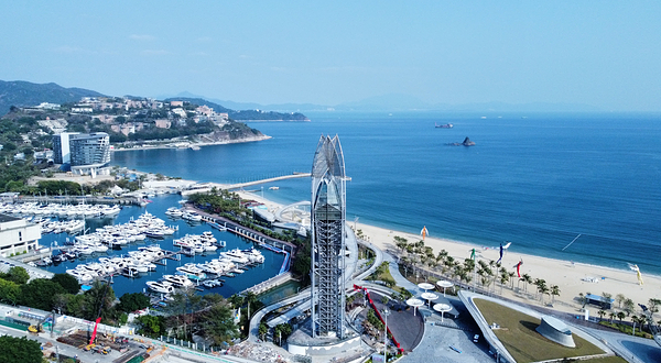 大梅沙愿望塔