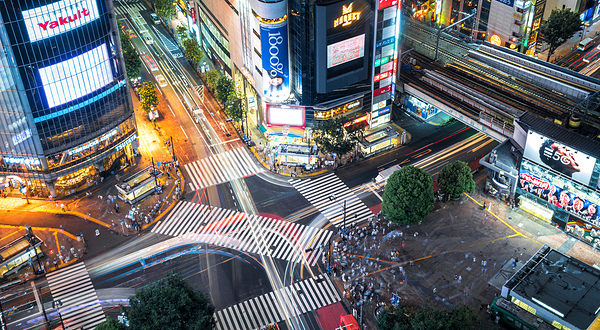 涩谷全向十字路口