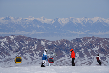 博州赛里木湖滑雪场第 13 张图片