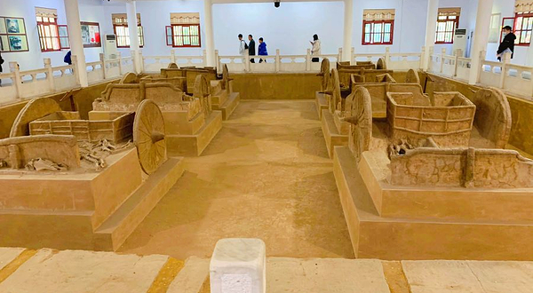 殷墟车马坑展厅