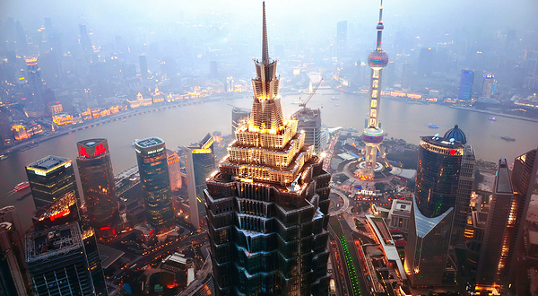 金茂大厦88层观光厅