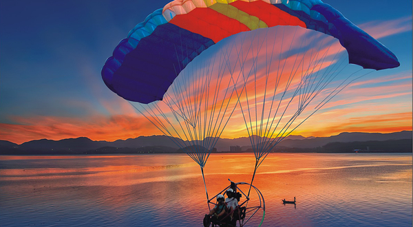 千岛湖天翔动力滑翔伞