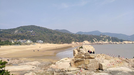 普陀山百步沙海上游乐场第 1 张图片