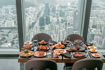 瑞吉酒店·Social秀餐厅·云端自助·俯瞰湾区第 14 张图片