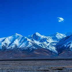 玉珠峰冰川观景点