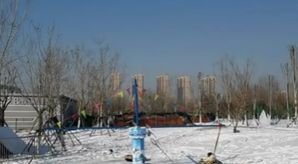 黄花沟公园戏雪王国