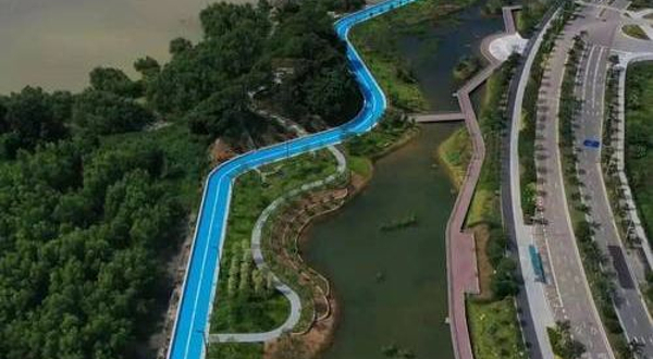 南沙慧谷超级堤