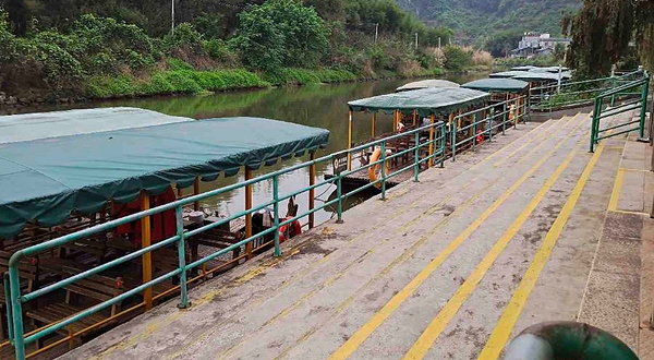 锦江画廊水上游