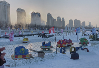 哈尔滨外滩雪人码头第 54 张图片