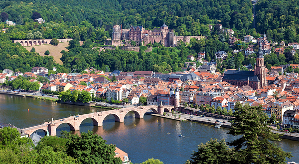 海德堡老城区