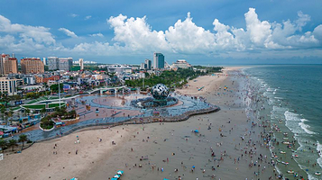 北海银滩国家旅游度假区-天然海水浴场