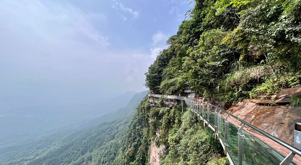 玉屏山玻璃栈道