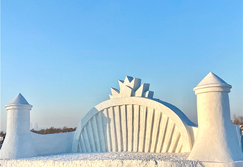 哈尔滨外滩雪人码头第 37 张图片