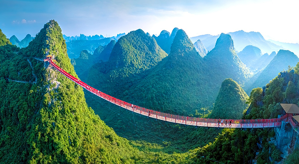 阳朔如意峰索道景区