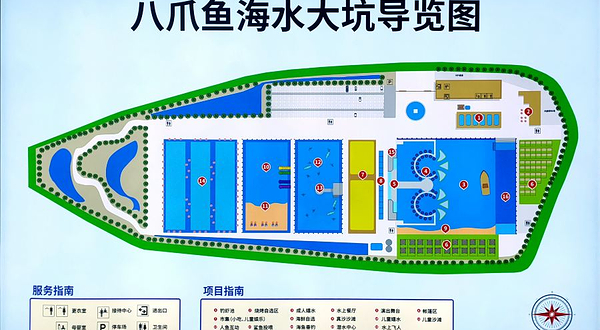 八爪鱼海水大坑