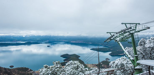泸沽湖格姆女神山索道第 5 张图片