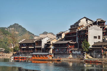 边城洪安景区-洪安古镇第 1 张图片
