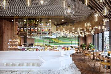 益田西街酒店(阳朔西街漓江店)·餐厅第 1 张图片