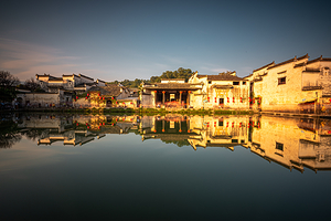 宏村景区月沼