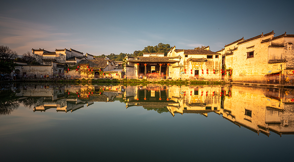 宏村景区月沼