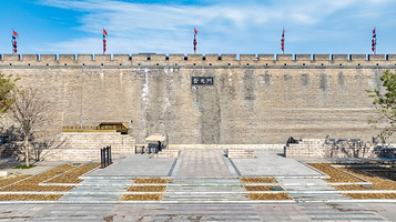 西安唐皇城墙含光门遗址博物馆