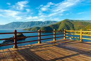 泸沽湖风景区-观景台