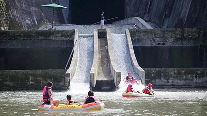 仙人峡漂流第 9 张图片