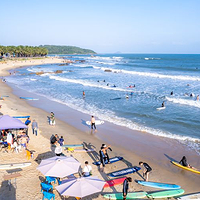 日月湾冲浪沙滩