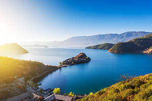 泸沽湖风景区-观景台