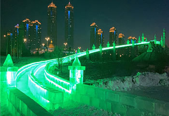 哈尔滨外滩雪人码头第 43 张图片