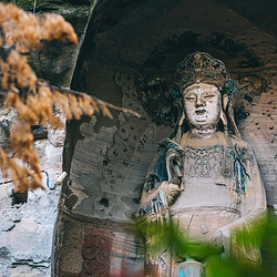 圆觉洞摩崖造像风景区