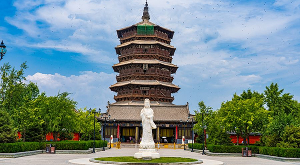 应县木塔景区-佛宫寺