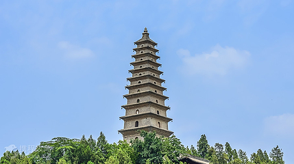 运城莺莺塔第 2 张图片