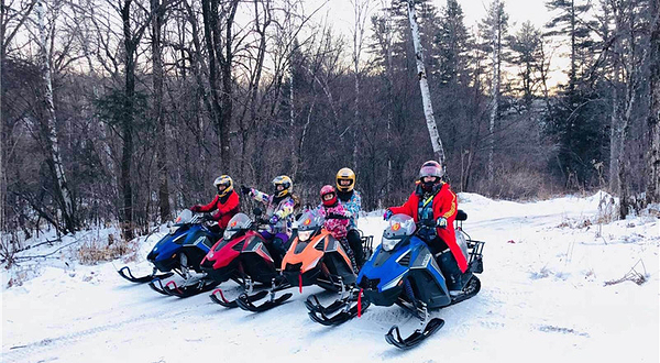 东北越野车雪地摩托车穿越