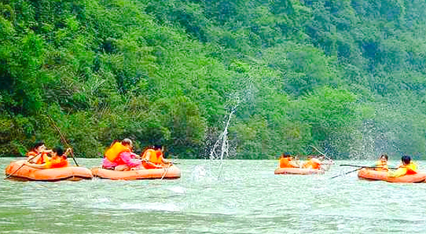 鱼泉河漂流