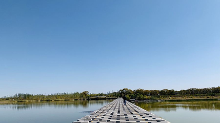 鹅毛河湿地公园第 1 张图片