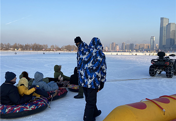 哈尔滨外滩雪人码头第 18 张图片