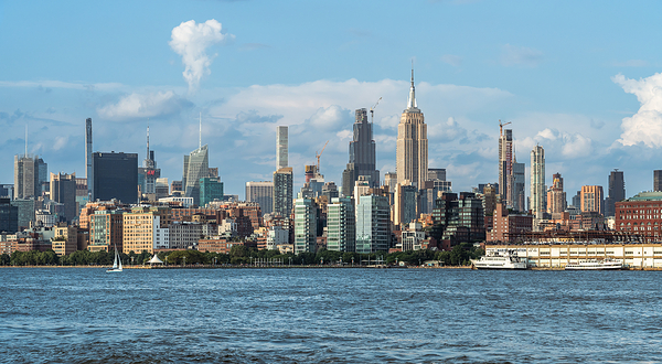 曼哈顿中城天际线